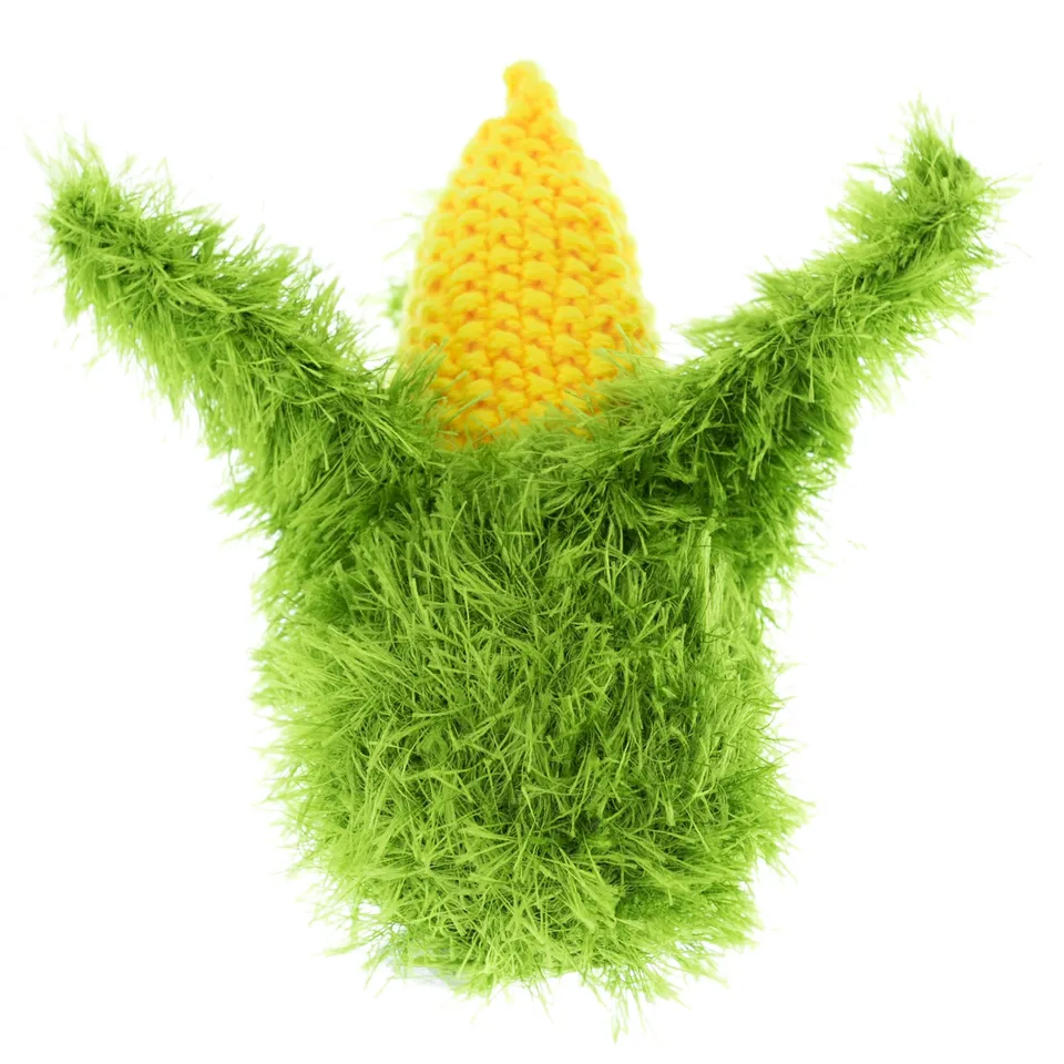 mendota-pet-oomaloo-corn-handmade-squeaky-dog-toy image 1