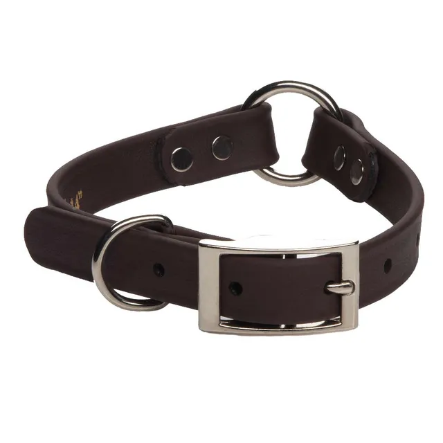 mendota-pet-durasoft-imitation-leather-collar-center-ring image 1