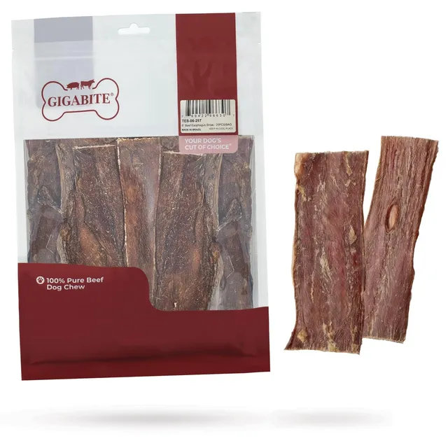 voyager-gigabite-beef-esophagus-dog-treats-100-natural-single-ingredient-gullet- image 1