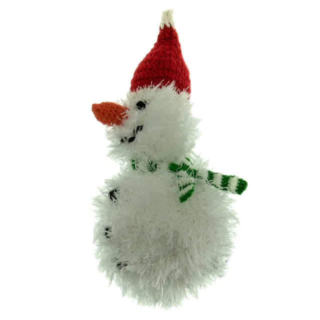 mendota-pet-oomaloo-snowman-handmade-squeaky-dog-toy image 1