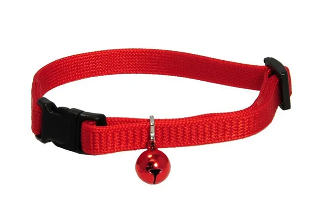 gotags-breakaway-cat-collar-with-bell-adjustable-8-12-inches-nylon image 1