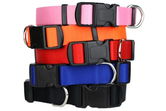 gotags-quick-release-dog-collar-durable-nylon-adjustable-machine-washable image 1