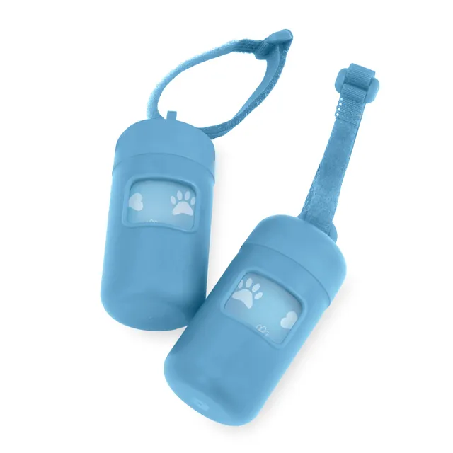 best-pet-supplies-2-pack-plastic-dog-waste-bag-dispenser-with-velcro-strap image 1