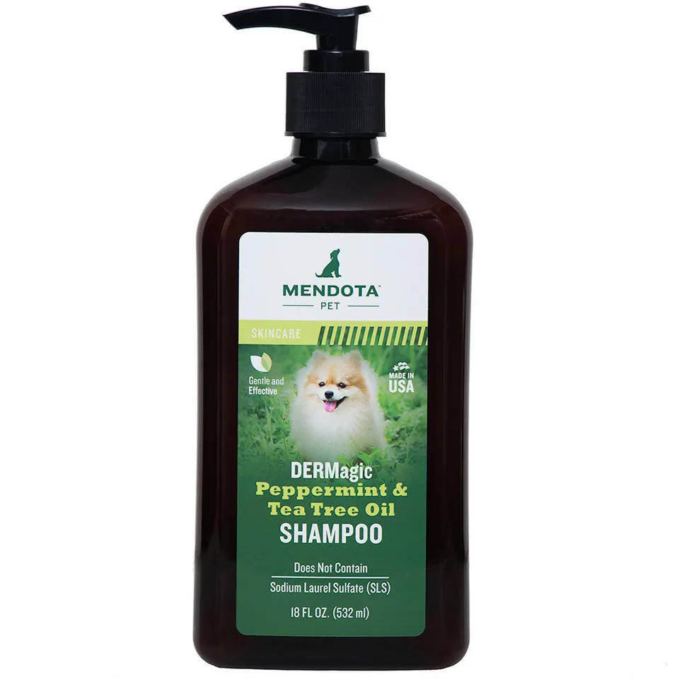 dermagic-peppermint-tea-tree-oil-shampoo-for-dogs-bonus-size-18-oz image 1