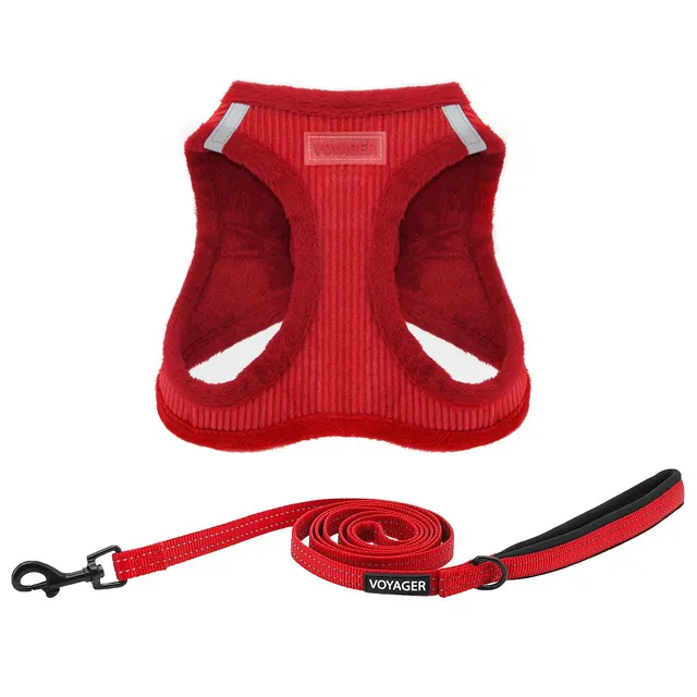 voyager-step-in-plush-harness-leash-set image 1