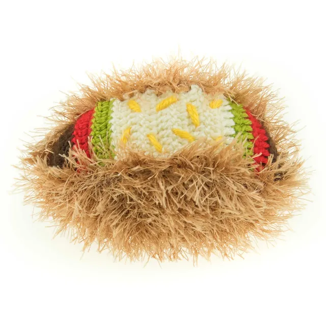 mendota-pet-taco-handmade-squeaky-dog-toy image 1