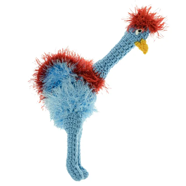 mendota-pet-ostrich-handmade-squeaky-dog-toy-medium-large image 1