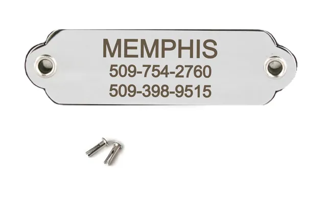 gotags-rivet-on-dog-collar-nameplate-stainless-steel-custom-engraved-id image 1