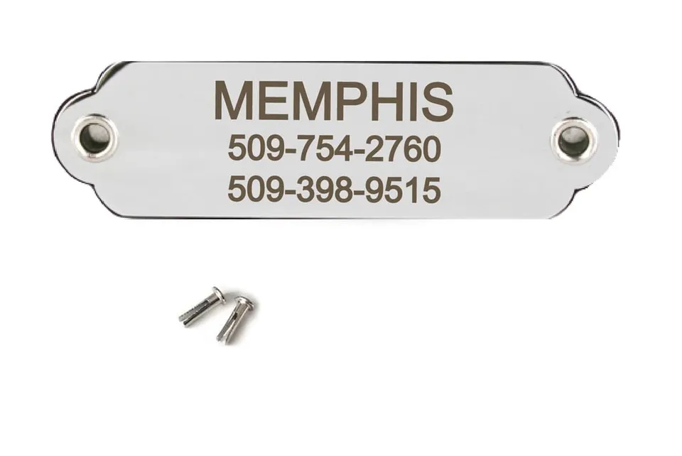 gotags-rivet-on-dog-collar-nameplate-stainless-steel-custom-engraved-id image 1
