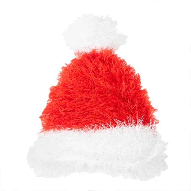 mendota-pet-oomaloo-santa-hat-handmade-squeaky-dog-toy image 1