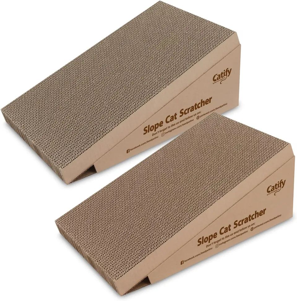 voyager-catify-slope-cat-scratcher-2-pack image 1