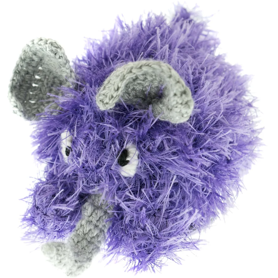 mendota-pet-oomaloo-elephant-handmade-squeaky-dog-toy image 1
