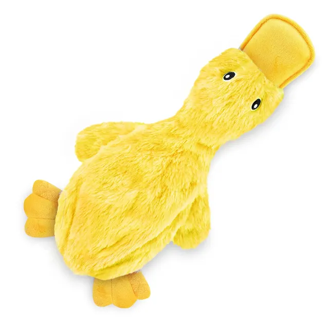 voyager-crinkle-duck-stuffless-dog-toy image 1
