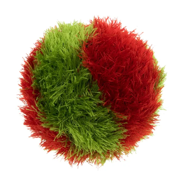 mendota-pet-christmas-ball-handmade-squeaky-dog-toy image 1