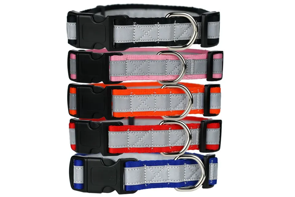 gotags-reflective-dog-collar-with-quick-release-buckle image 1