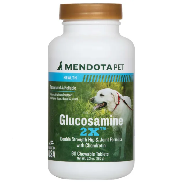 mendota-pet-glucosamine-2x-with-chondroitin-for-dogs-60-tablets image 1