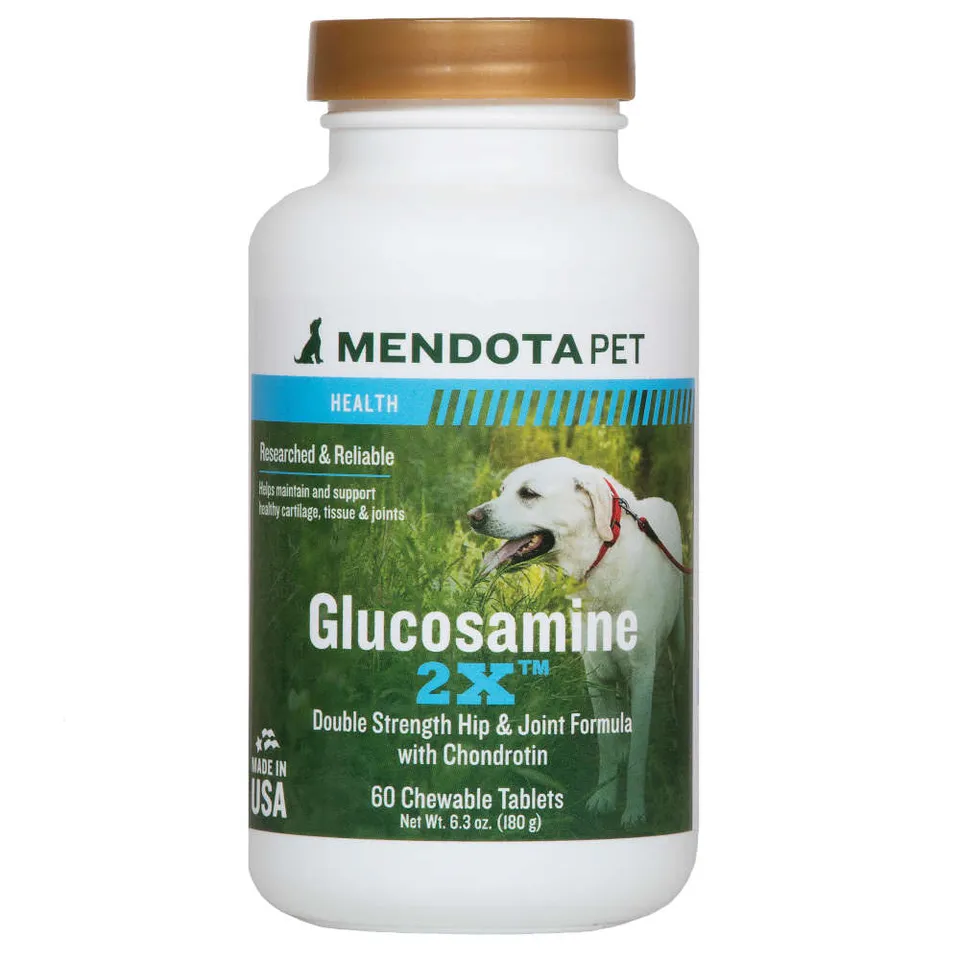 mendota-pet-glucosamine-2x-with-chondroitin-for-dogs-60-tablets image 1