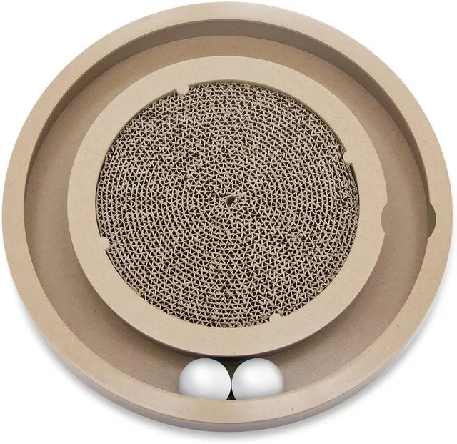 voyager-scratch-and-spin-cat-scratcher image 1