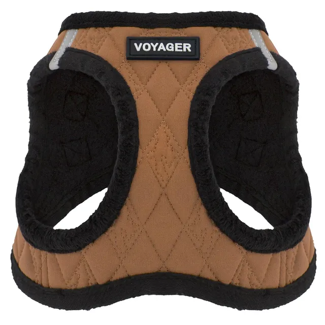 voyager-step-in-plush-quilted-dog-harness-soft-warm-and-secure-with-reflective-t image 1