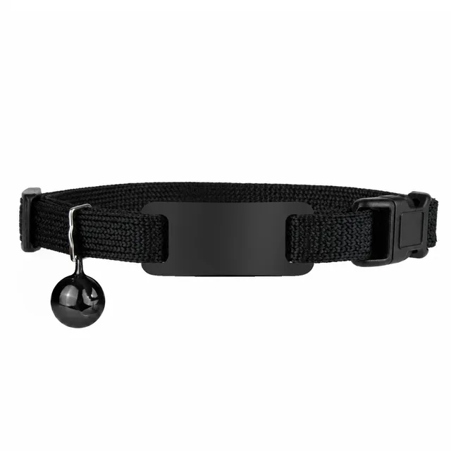 gotags-personalized-reflective-cat-collar-with-tag-and-safety-buckle image 1