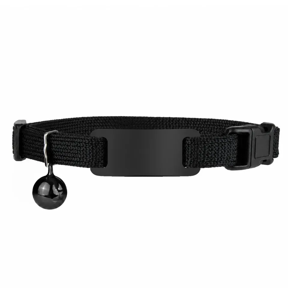 gotags-personalized-reflective-cat-collar-with-tag-and-safety-buckle image 1