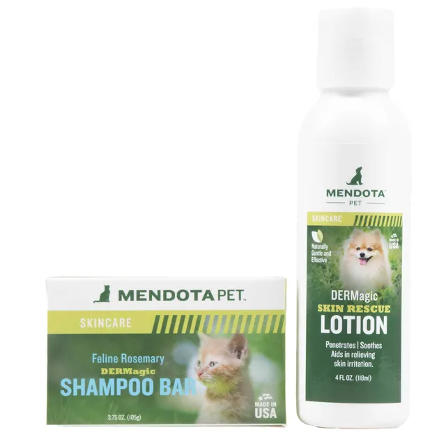 dermagic-feline-essentials-kit-shampoo-bar-skin-rescue-lotion image 1