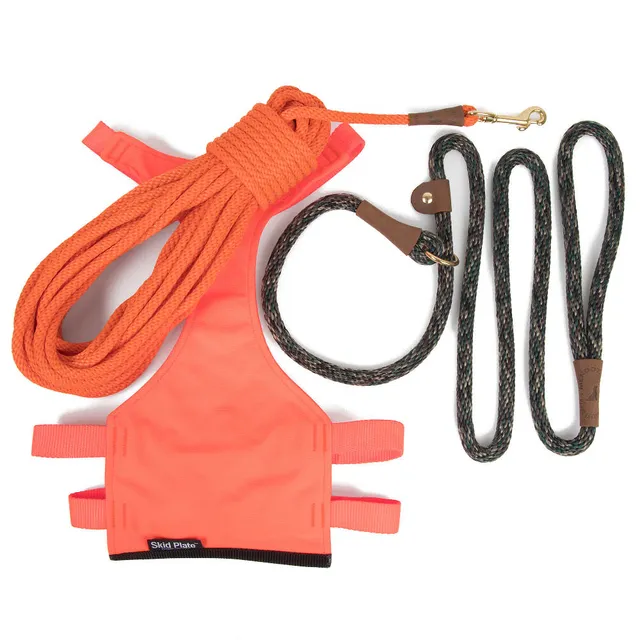mendota-pet-hunting-pack-with-slip-lead-skid-plate-and-check-cord image 1