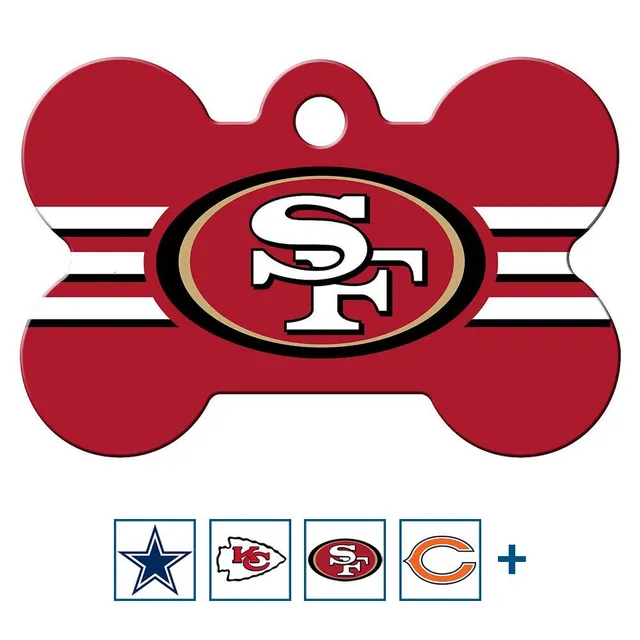 gotags-nfl-team-brass-bone-dog-id-tag-officially-licensed-custom-engraved image 1