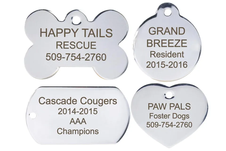 gotags-custom-engraved-stainless-steel-pet-id-tags-bulk-volume-pricing-minimum-2 image 1