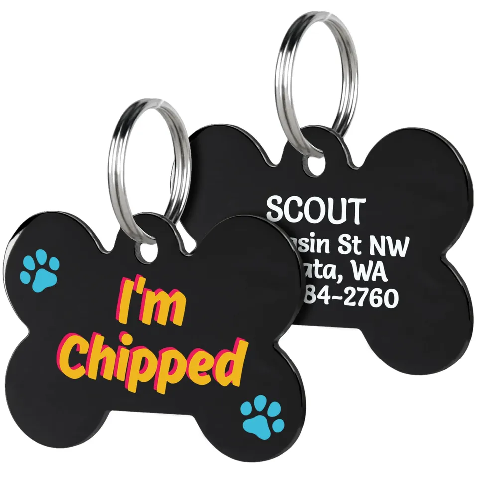 gotags-funny-acrylic-dog-id-tag image 1