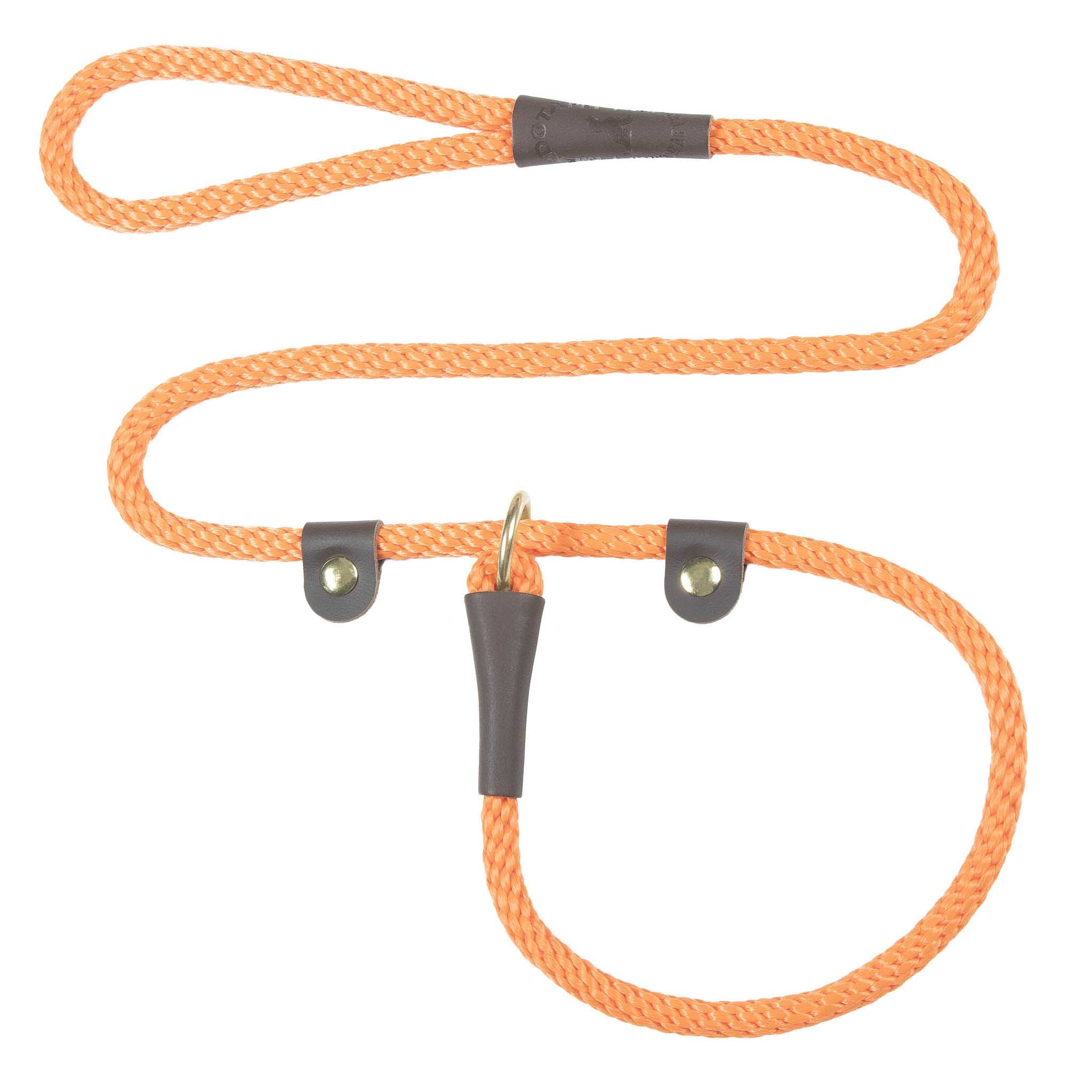 mendota-pet-handler-leash-camo-orange-3-8-x-3 image 2