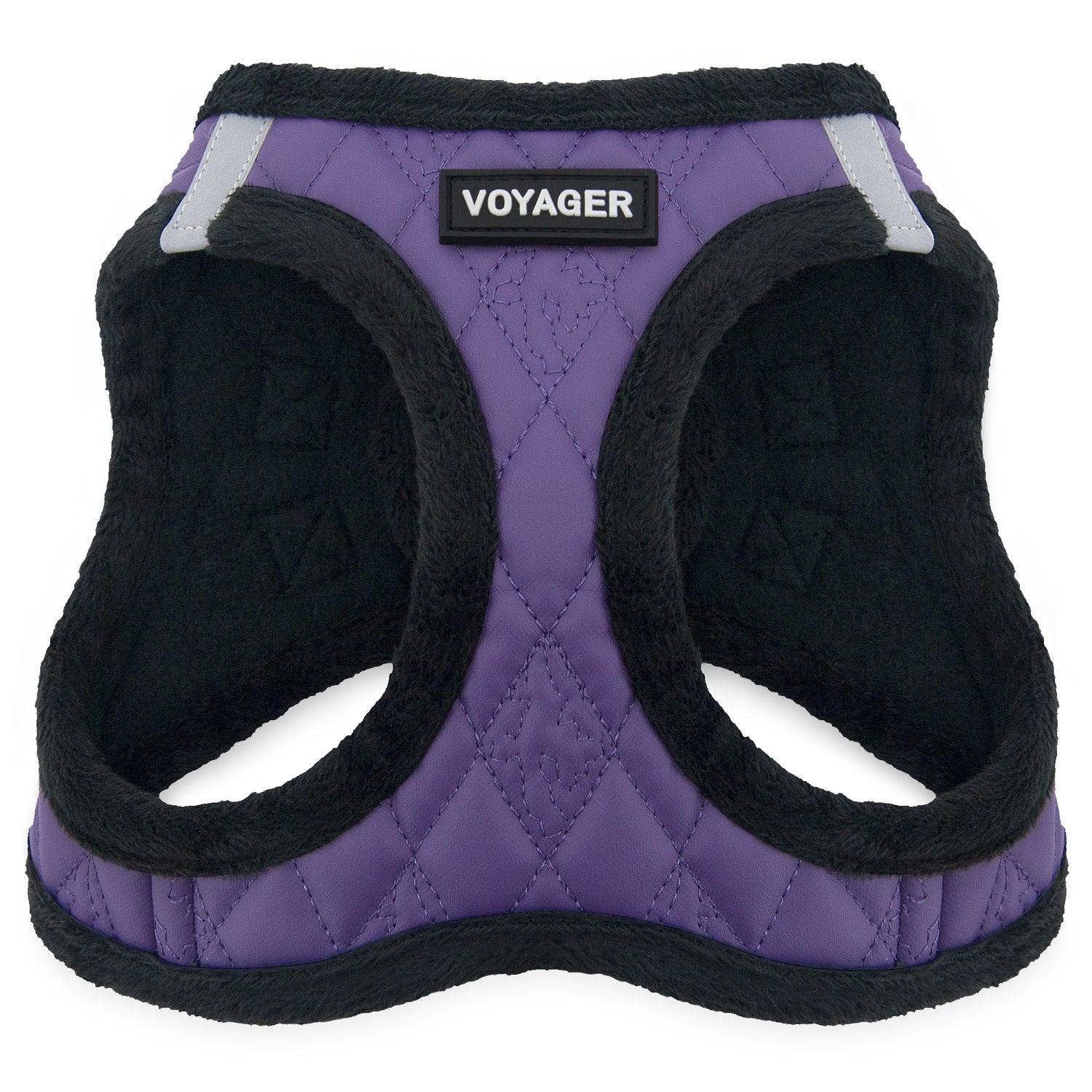 voyager-step-in-plush-faux-leather-pet-harness image 4