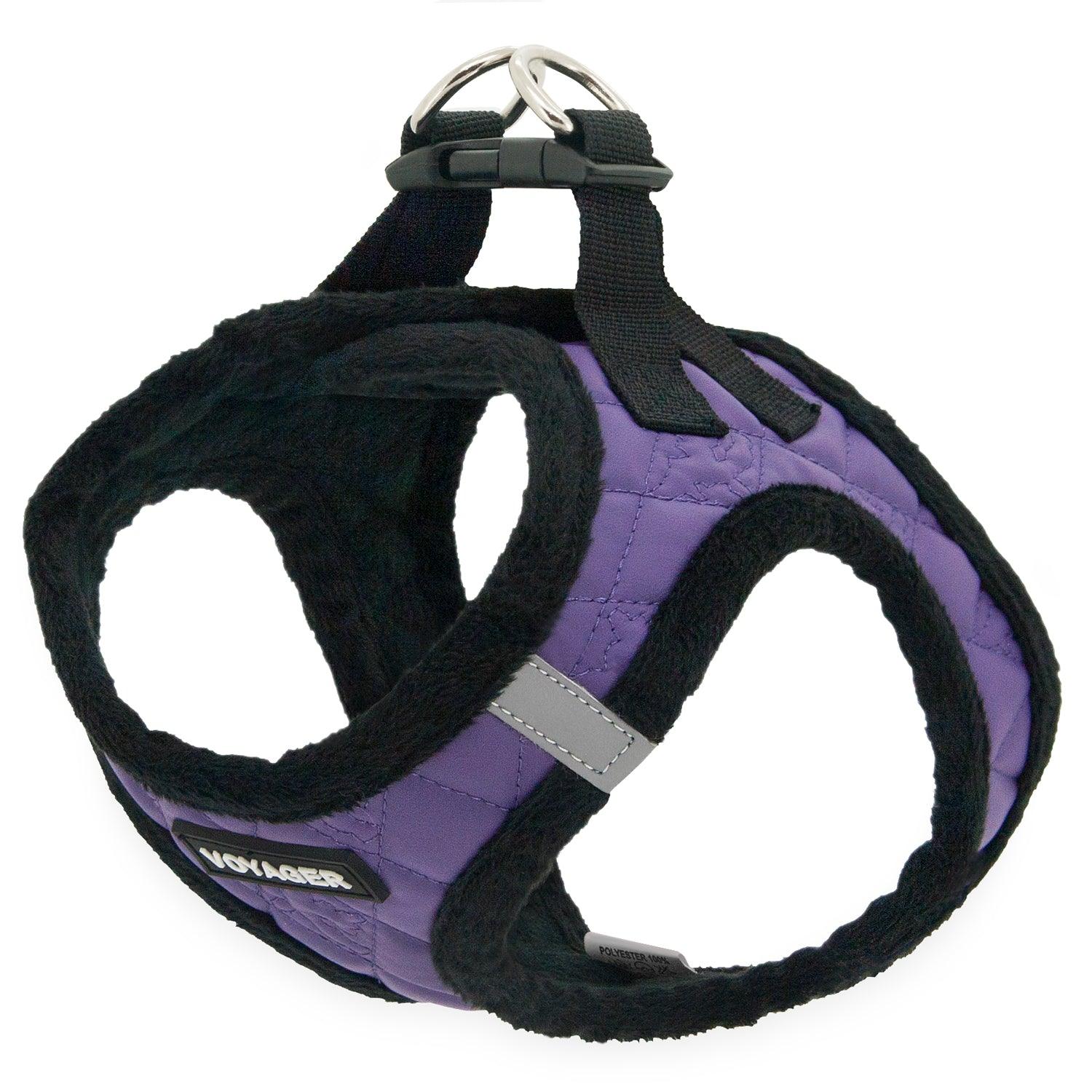 voyager-step-in-plush-faux-leather-pet-harness image 6