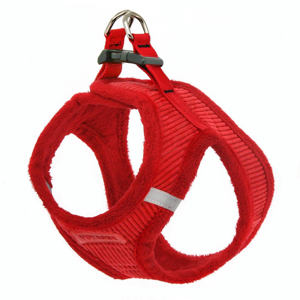 voyager-step-in-plush-corduroy-pet-harness-soft-reflective-vest-style-harness-fo image 4