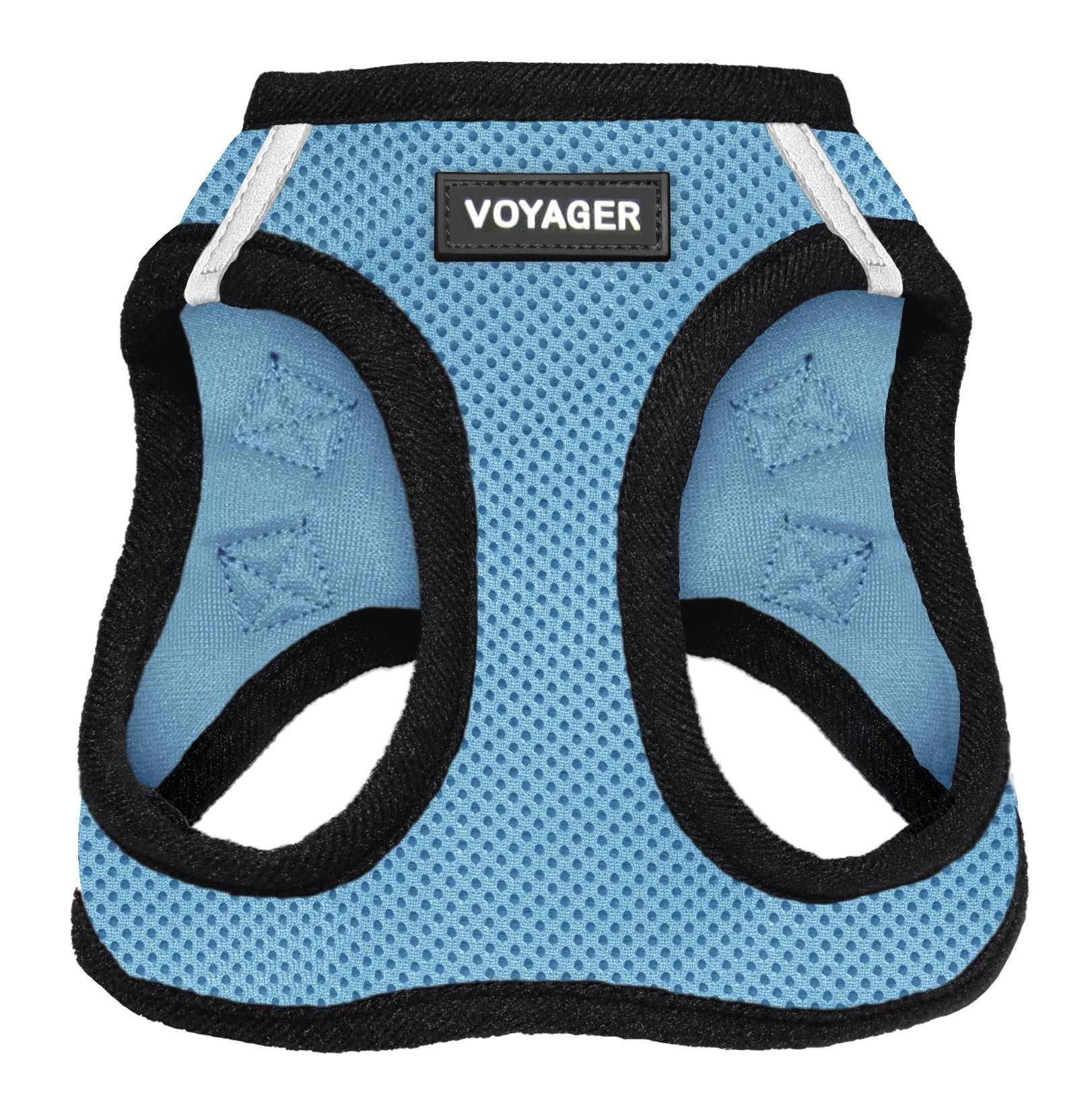 voyager-step-in-air-pet-harness-with-black-trim-breathable-mesh-for-small-dogs-c image 8