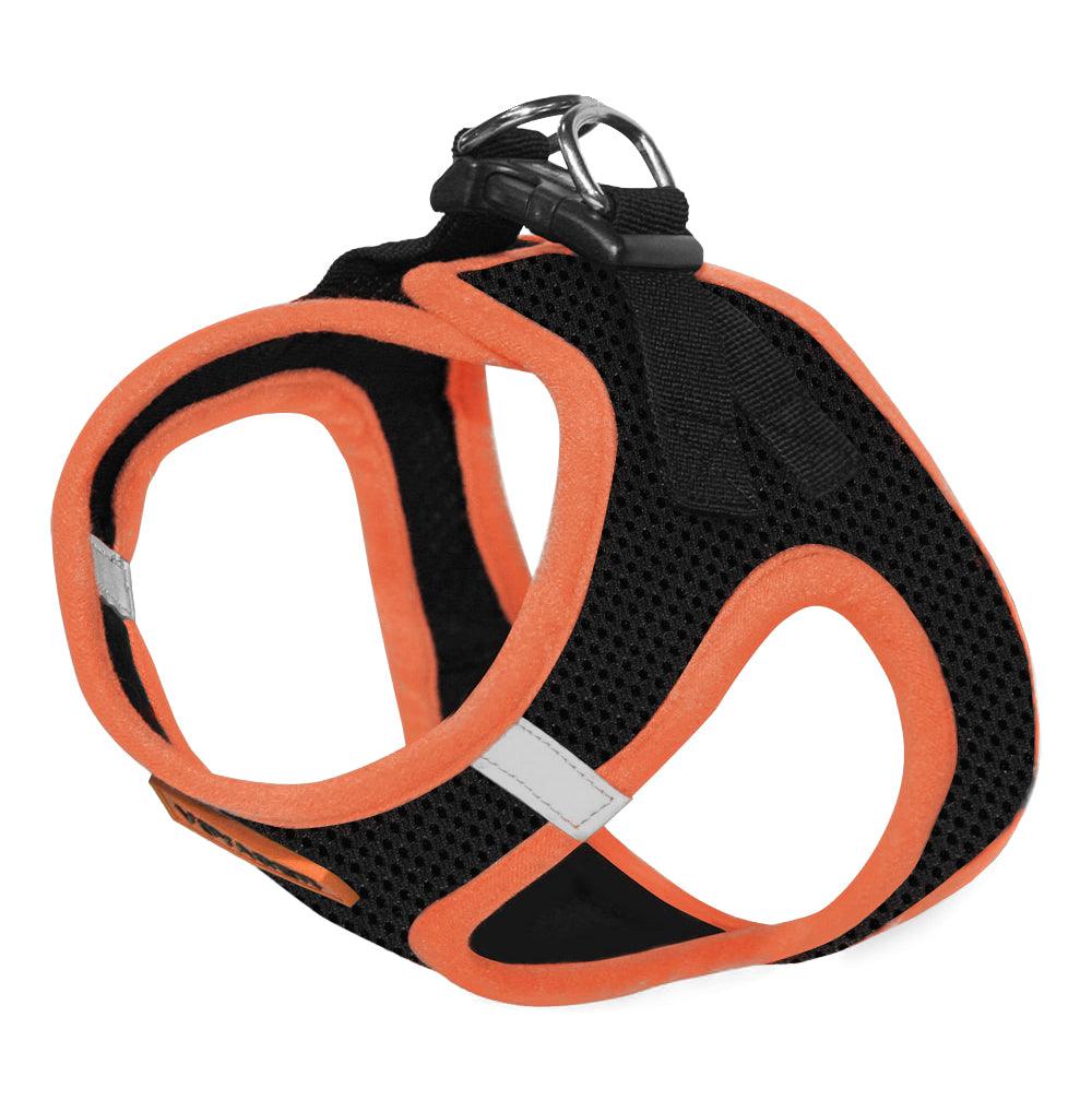voyager-step-in-air-pet-harness-black-with-color-trim image 7