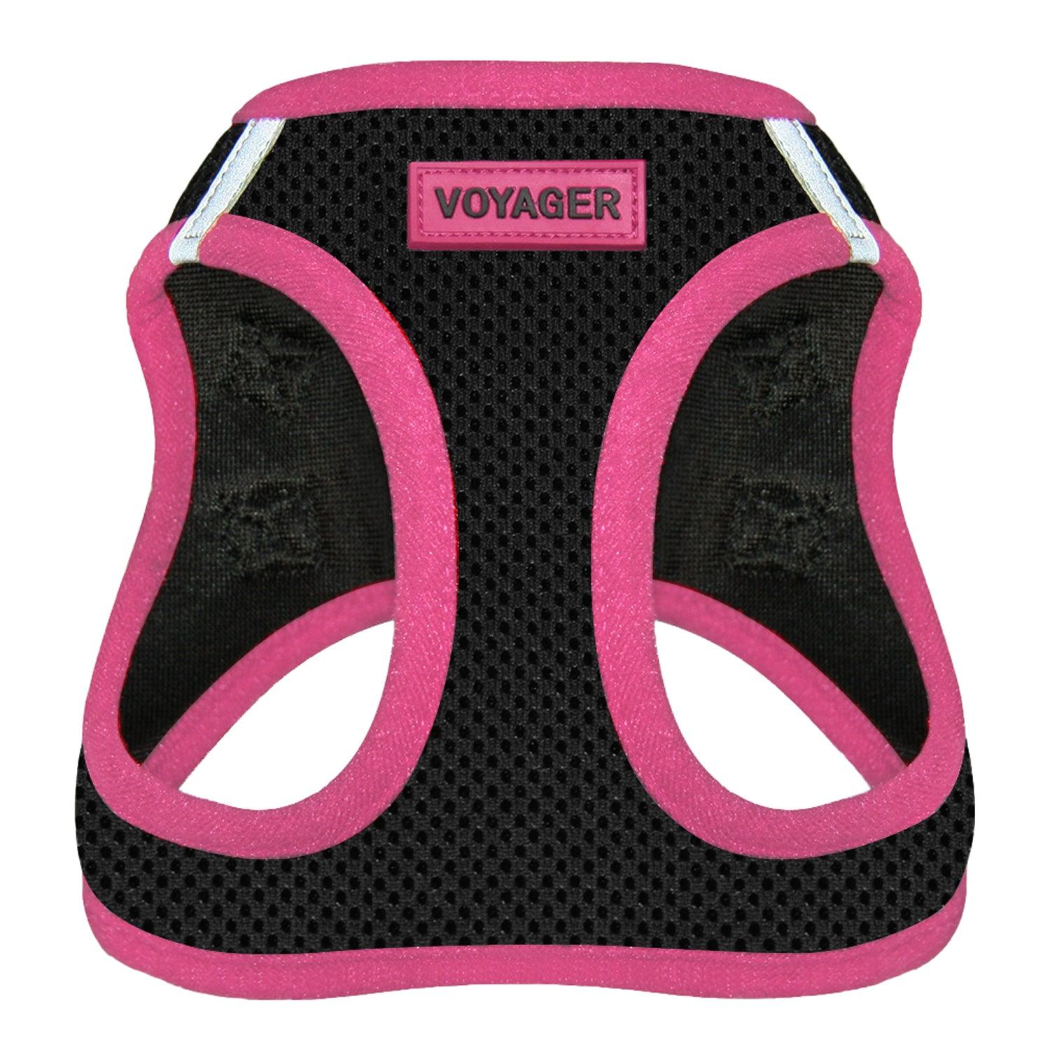 voyager-step-in-air-pet-harness-black-with-color-trim image 8