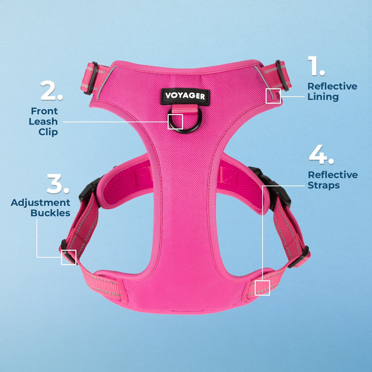 voyager-dual-attachment-dog-harness-no-pull-with-front-and-back-clips image 3