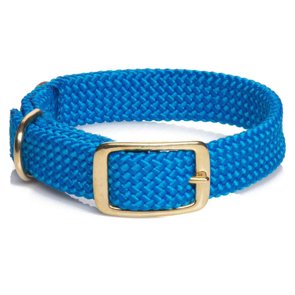 mendota-pet-double-braid-collar-brass-junior-9-16-or-standard-1 image 2