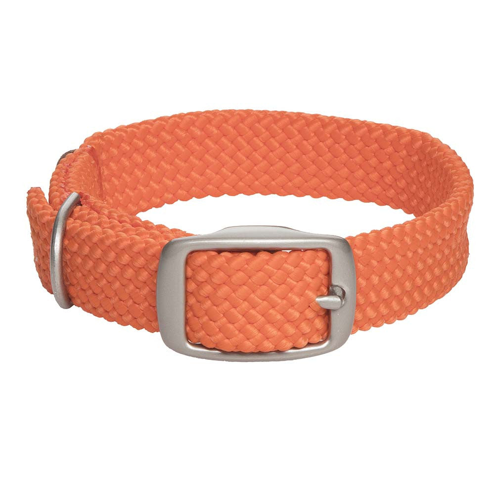 mendota-pet-double-braid-collar-satin-nickel image 5