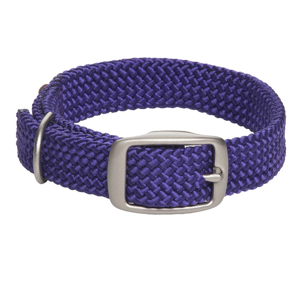 mendota-pet-double-braid-collar-satin-nickel image 6