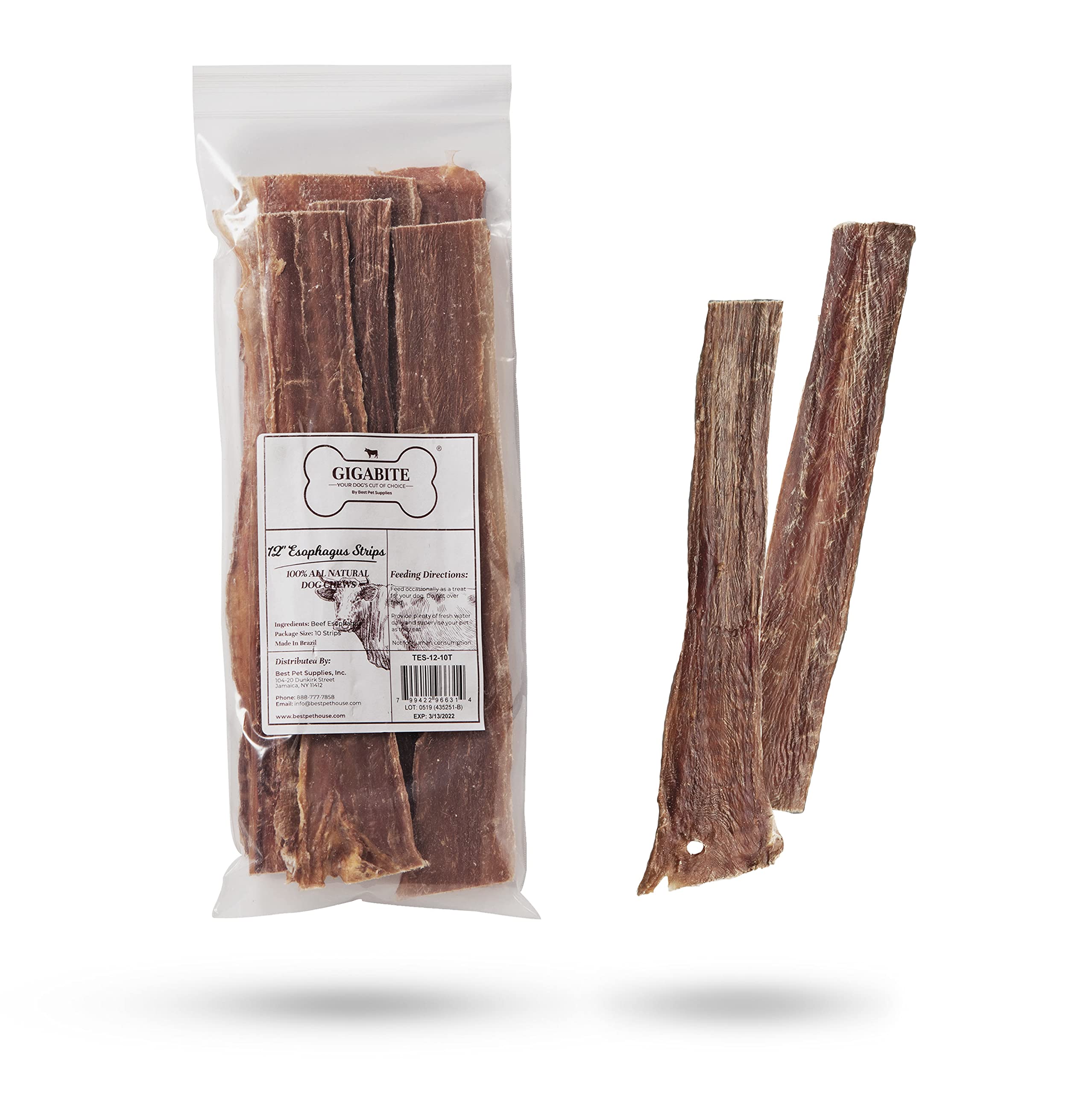 voyager-gigabite-beef-esophagus-dog-treats-100-natural-single-ingredient-gullet- image 3