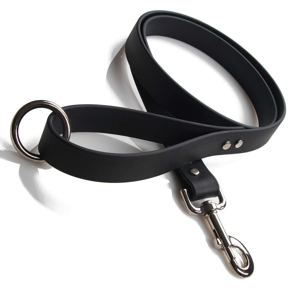 mendota-pet-durasoft-imitation-leather-snap-lead-water-resistant-dog-leash image 1