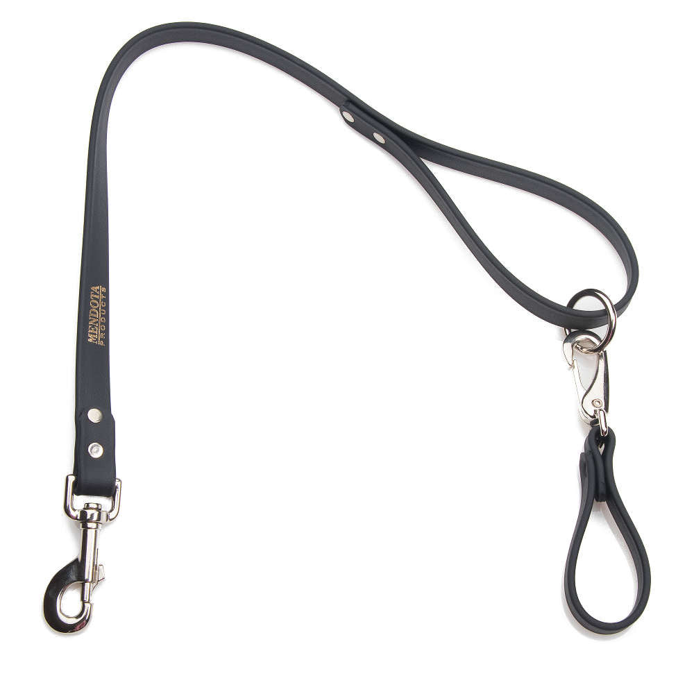 mendota-pet-durasoft-imitation-leather-belt-loop-leash image 1