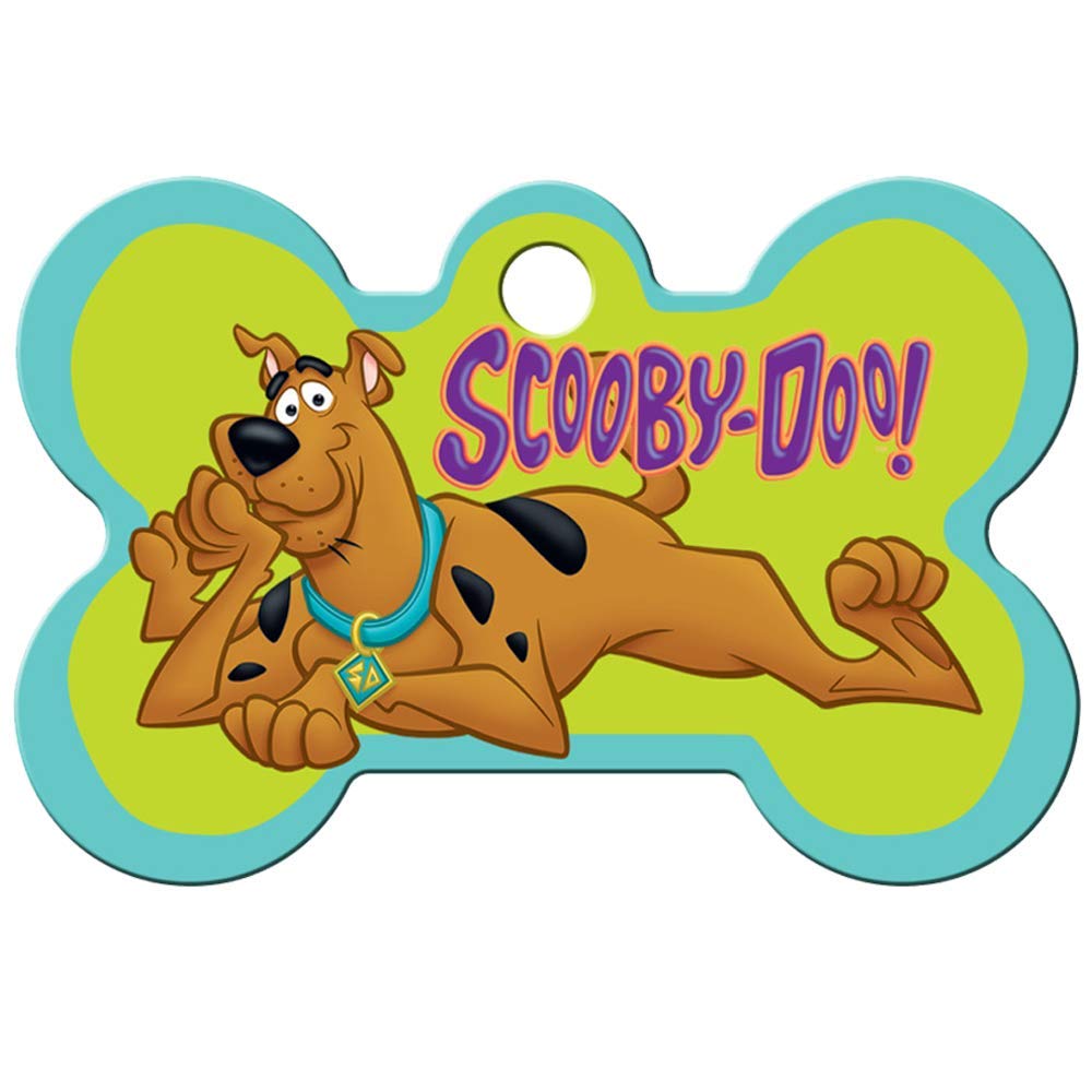 gotags-scooby-doo-dog-id-tag-licensed-brass-two-shapes image 3
