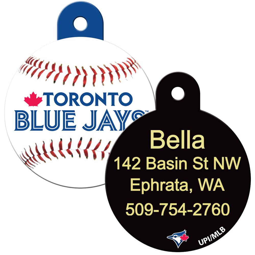 gotags-mlb-team-round-dog-id-tag-officially-licensed-brass-pet-tag-with-laser-en image 5