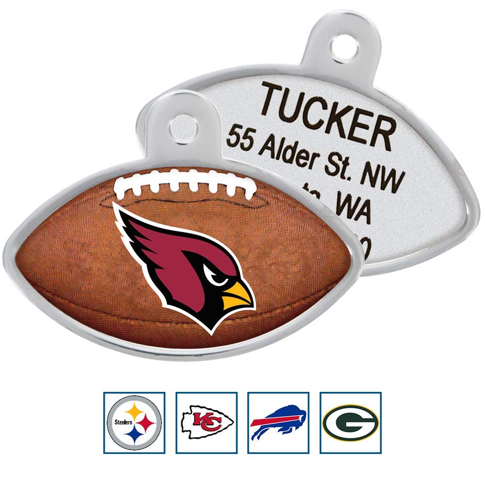 gotags-nfl-team-football-dog-id-tag-officially-licensed-personalized-solid-brass image 8