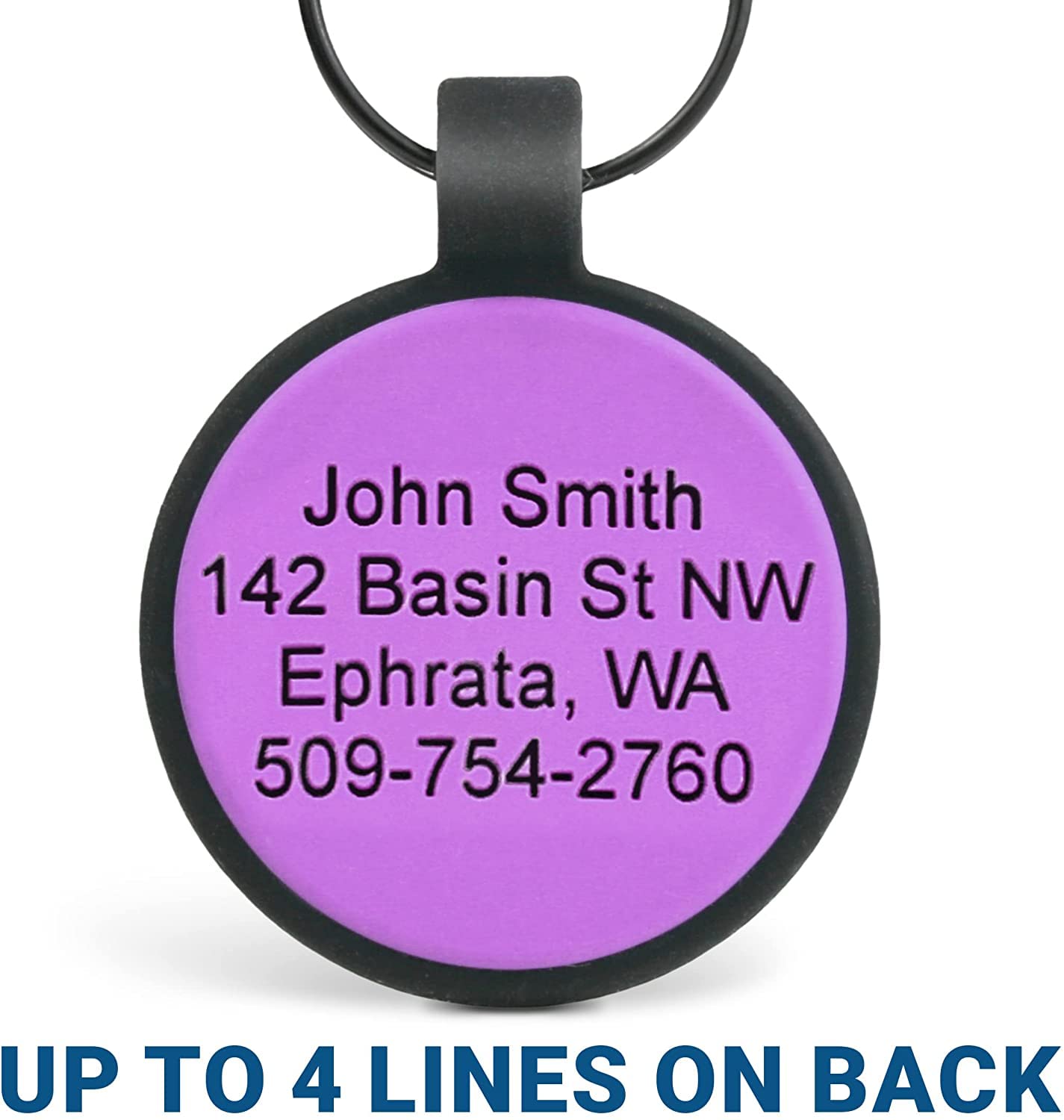 gotags-two-tone-silent-silicone-dog-id-tag image 5