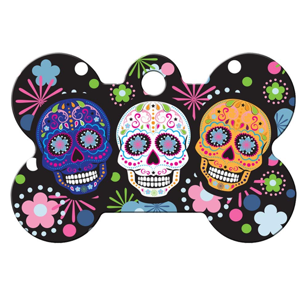 gotags-day-of-the-dead-personalized-dog-id-tag image 4