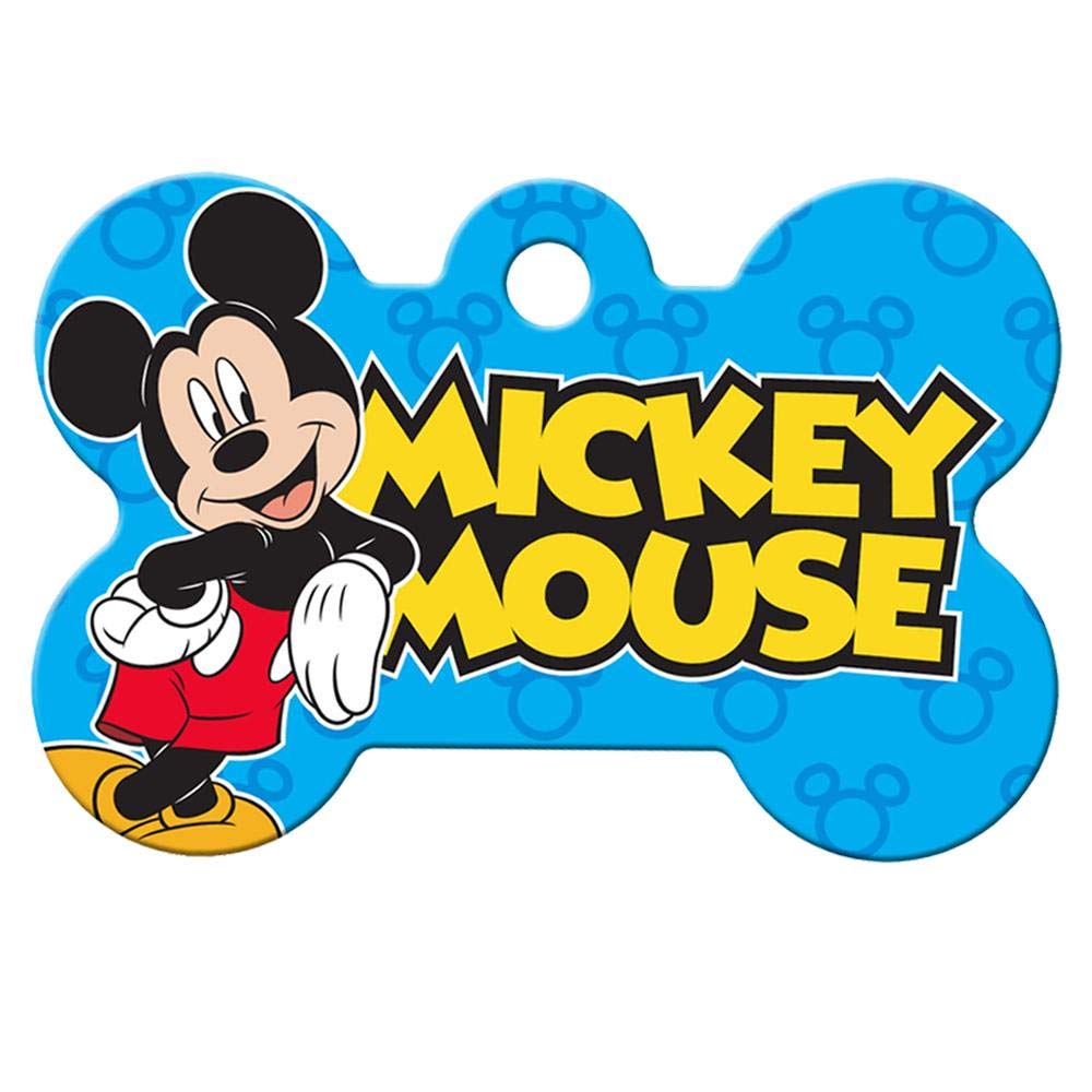 gotags-disney-mickey-minnie-mouse-dog-id-tag-personalized-engraved-brass-pet-tag image 6